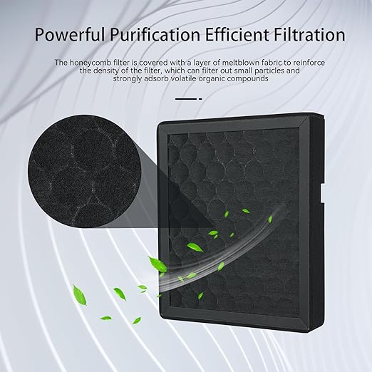 Air Filter for Bambu Lab H2S/H2D/H2D Laser, 3D Printer Activated Carbon Air