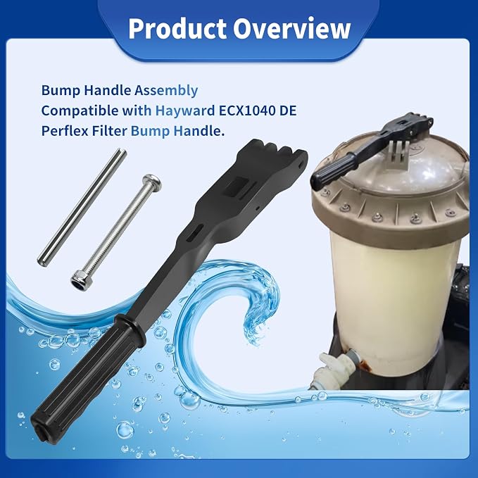 ECX1040 DE Pool Filter Bump Handle Assembly Compatible