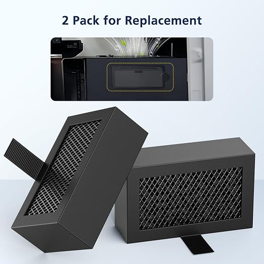 2 Pack Activated Carbon Air Filter Cartridge