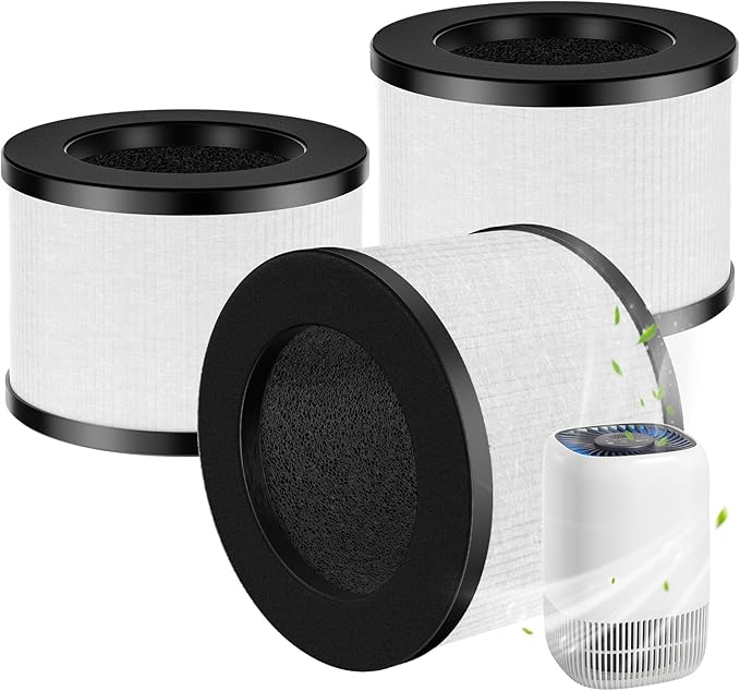 3 Pack DH-JH12 Replacement Filter Compatible