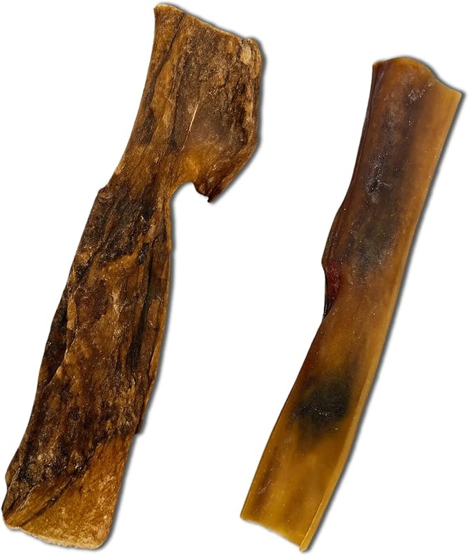 Jack&Pup Camel Skin Dog Chews for Aggressive Chewers Large - 2 ct – Hypoallergenic Collagen Sticks, Rawhide Free Single-Ingredient Collagen Chew Treats for Sensitive Stomach Dogs, Long Lasting Chews