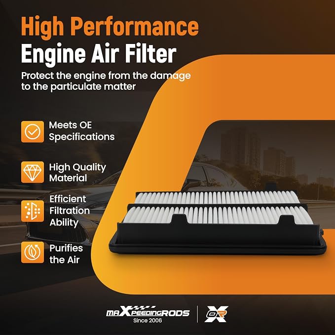 maXpeedingrods CA12605 Engine Air Filter Fit