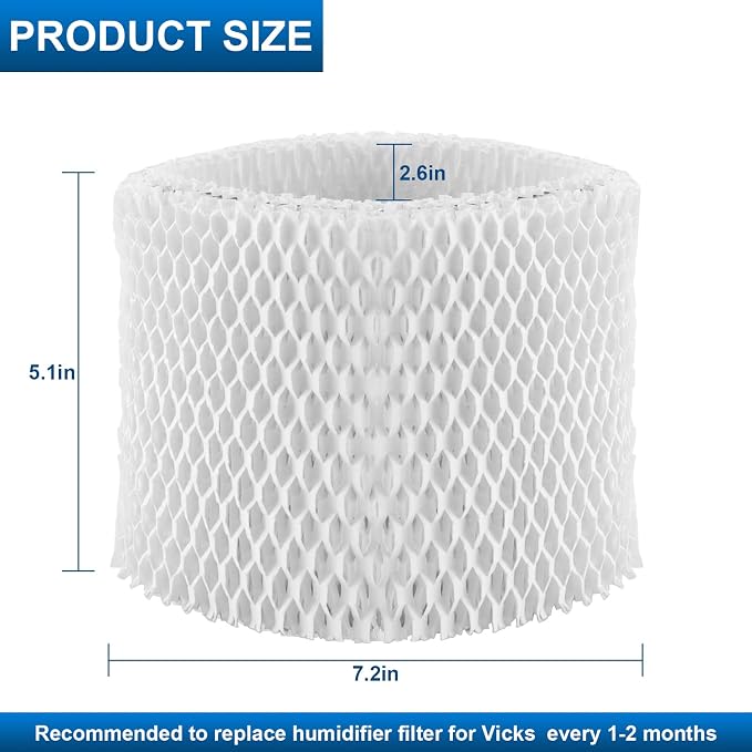 TOMOON WF2 Humidifier Filter Replacement
