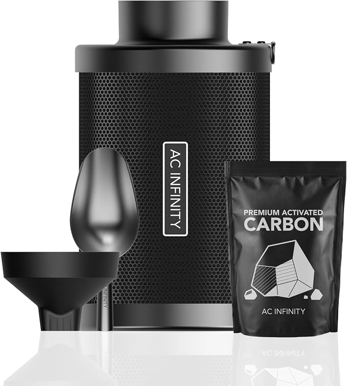 AC Infinity Refillable Carbon Filter Kit 4”