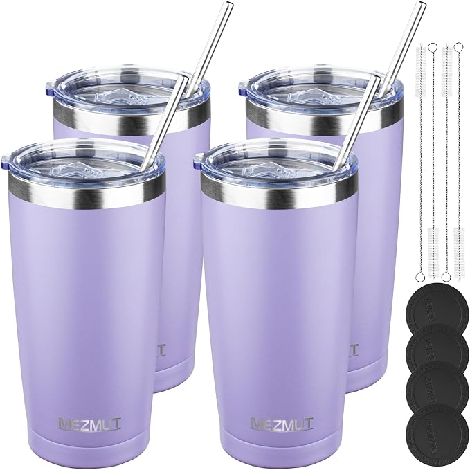 MEZMUT 20oz Insulated Tumbler Cup Travel Coffee Mug