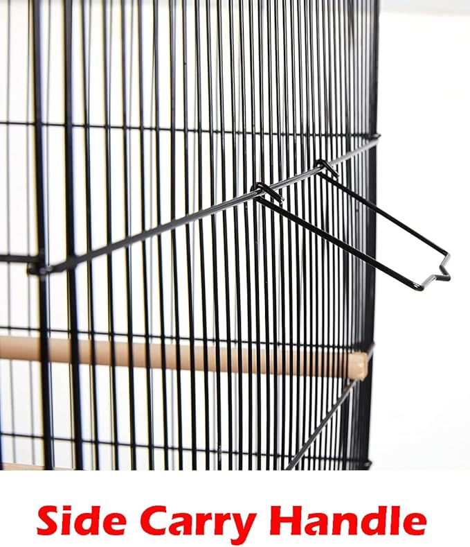 Lot of Breeding Bird Flight Cages for Canary Parakeet Aviaries Budgies Lovebird Finch (Large 30" Black Divider)