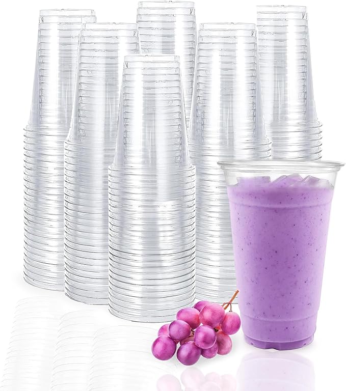 TashiBox plastic cups, smoothie cup