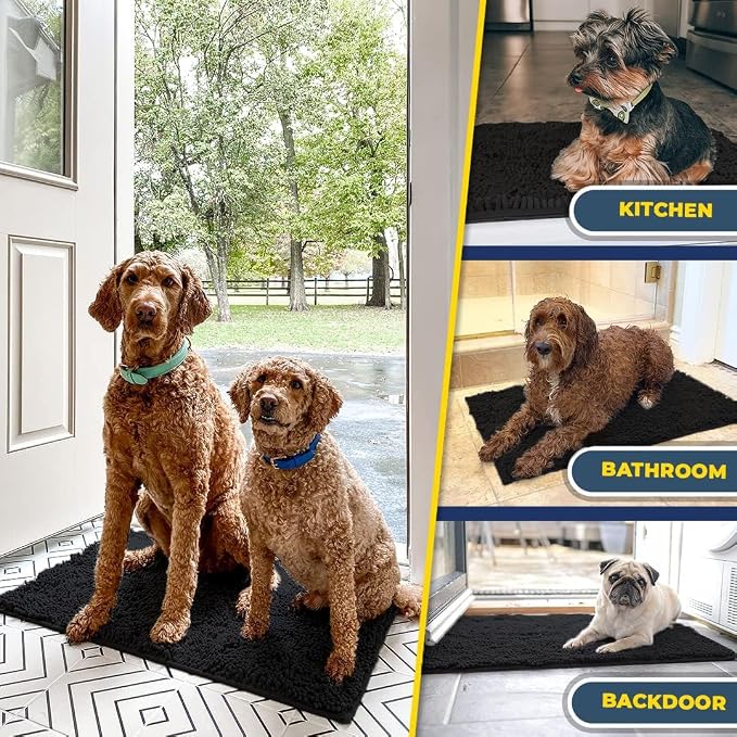 Muddy Mat® | Super Water Absorbent Door Mat Indoor, Microfiber Quick Dry