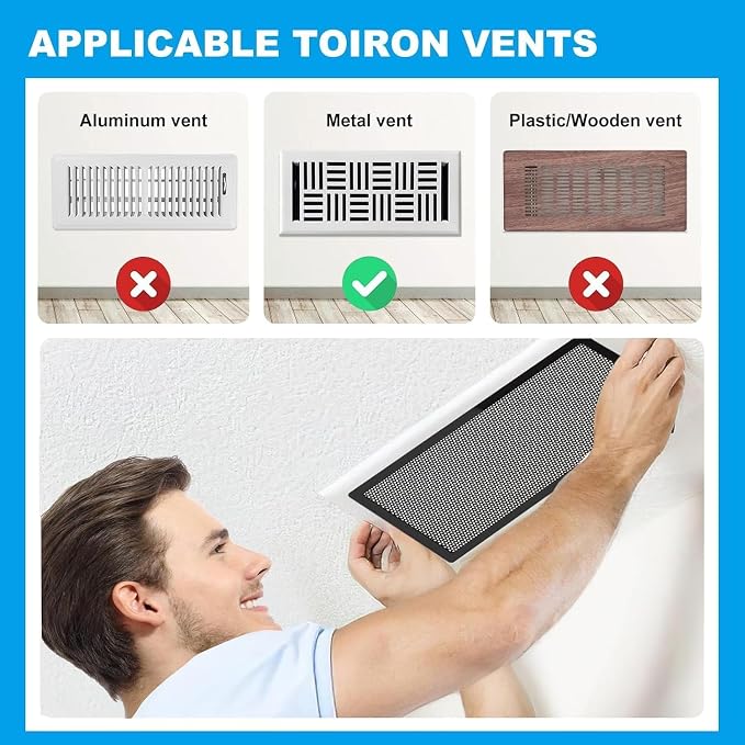 4 PCS Magnetic Vent Covers