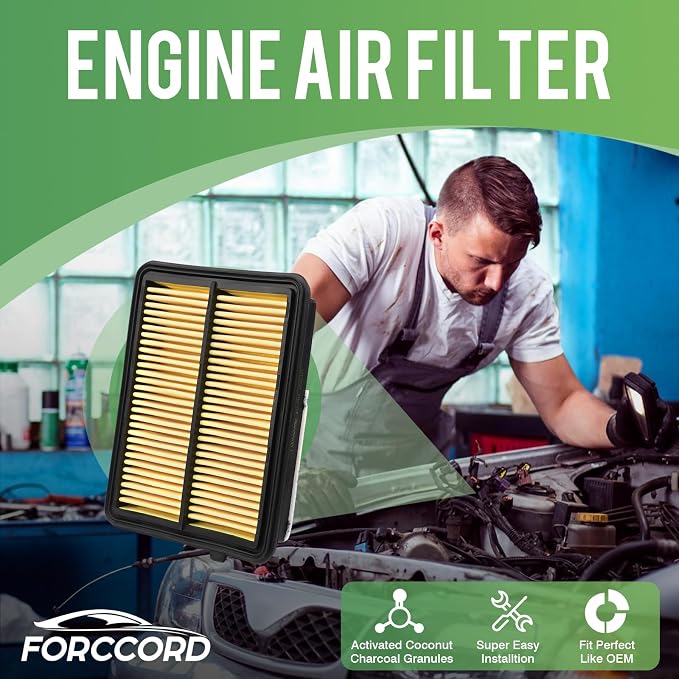 2-Pack Engine Air Filter Fits for Nissan Kicks 1.6L 2018-2026, Versa 1.6L