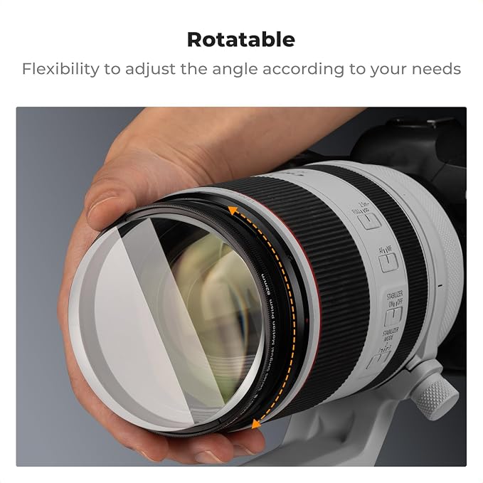 K&F CONCEPT 82mm Unilateral Blur Ghost Motion Filter Super Speed Effects