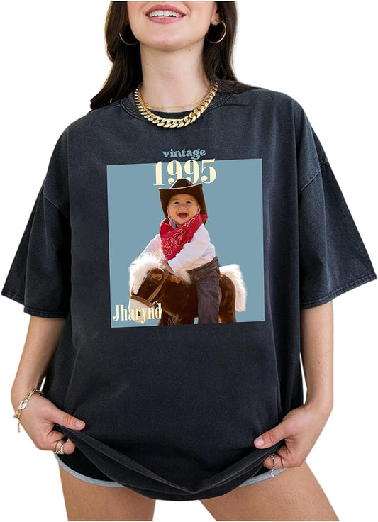 Nazenti Custom Photo Shirt, Personalized Tshirt for Mom, Dad, Grandma, Pet Lovers Gifts, Mama Gift for Women, Christmas Shirt