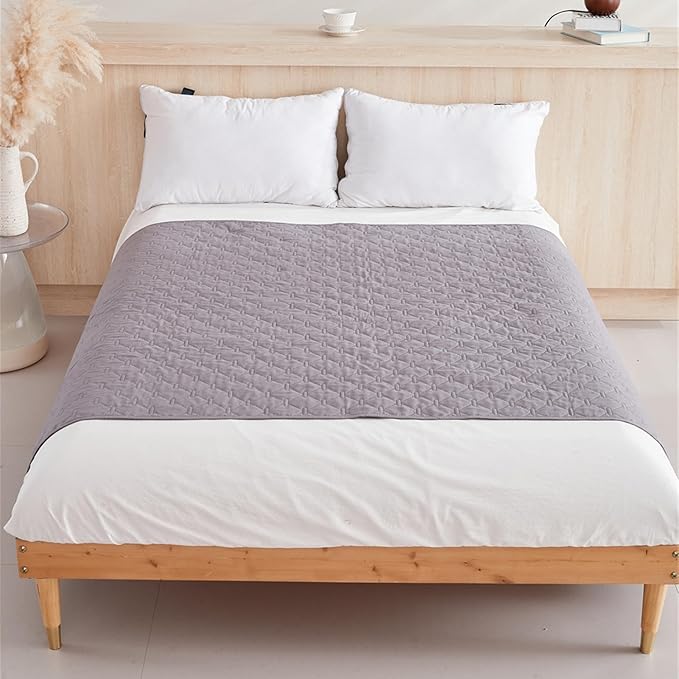 GIBZ Waterproof Dog Bed Blanket Cover Anti Slip Pet Furniture Protector Washable Large Washable Quilted Mat for Indoor, Khaki, 200x200cm