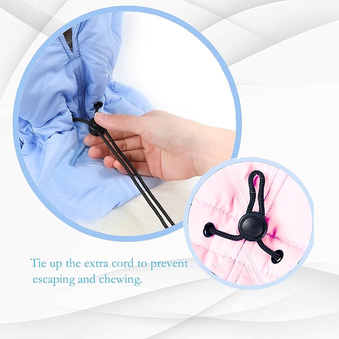 Cat Recovery Collar, Soft Adjustable Cat Cone Alternative, Lightweight Waterproof Fasteners Collars for Cats Kittens Puppies, After Surgery Stop Licking, Post-Surgery or Skin Protection.