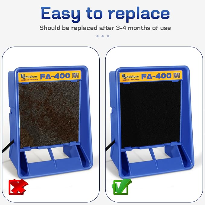 Antidious 5 Pack Activated Carbon Filters