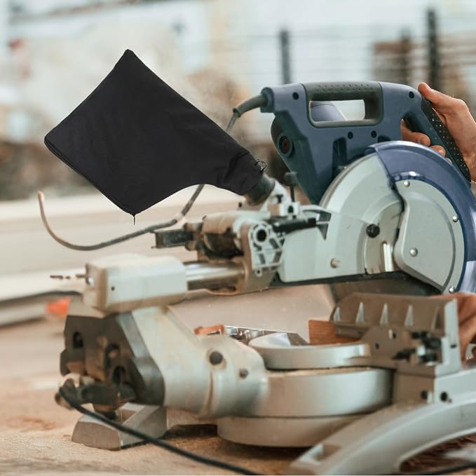 2 PCS Miter Saw Dust Collection Bags, Ymapinc Dust Collector Bags