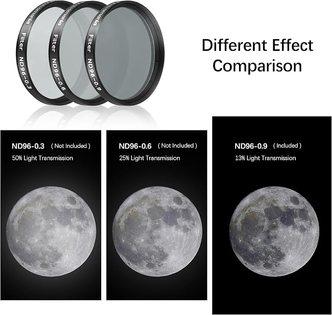 Astromania Telescope Moon Filter 2 inch, Neutral Density Telescope Filter