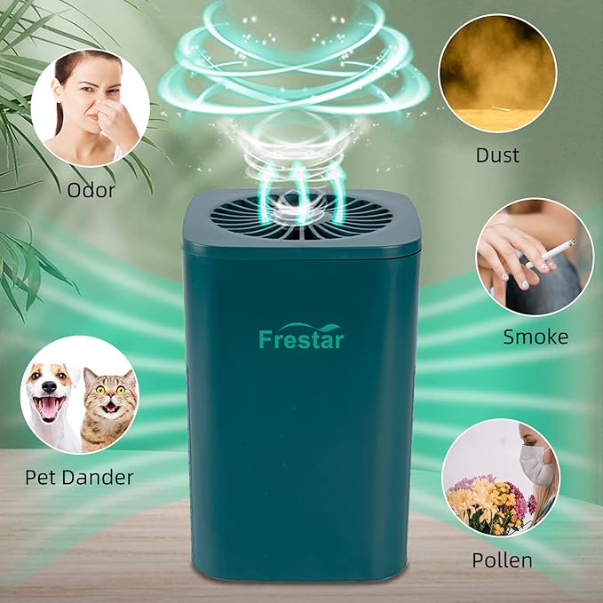 Desktop Air Purifier with HEPA Filter