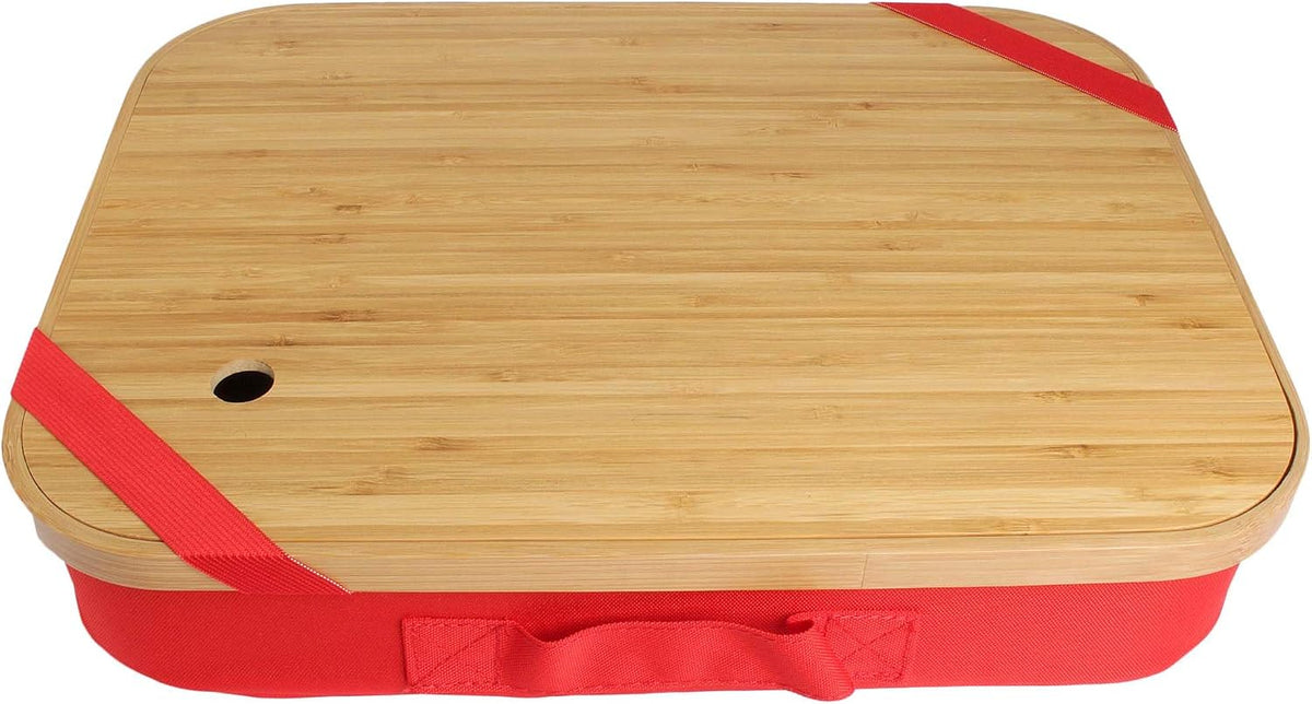 BambooMN Lap Storage Desks - Red