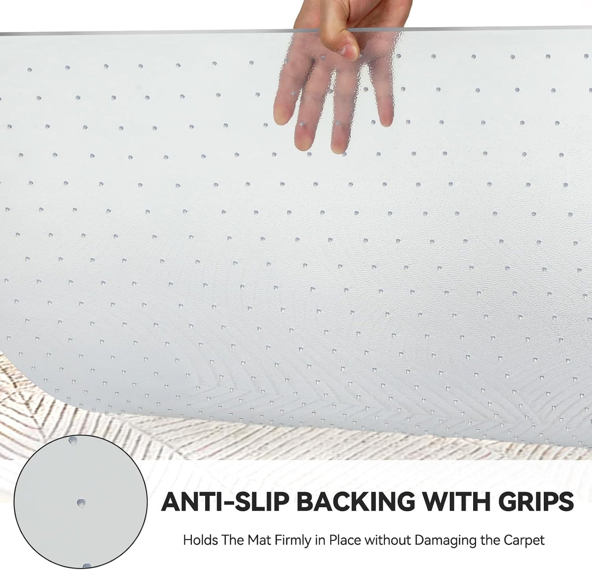 36"x48" Office Chair Mat for Carpet Floor Flat Shipping