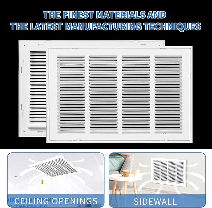 20x12 Return Air Grille, Return Air Vent Cover