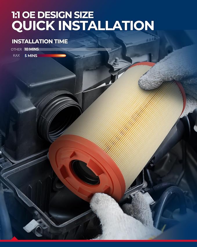 KAX Engine Air Filter, CA11950 Replacement