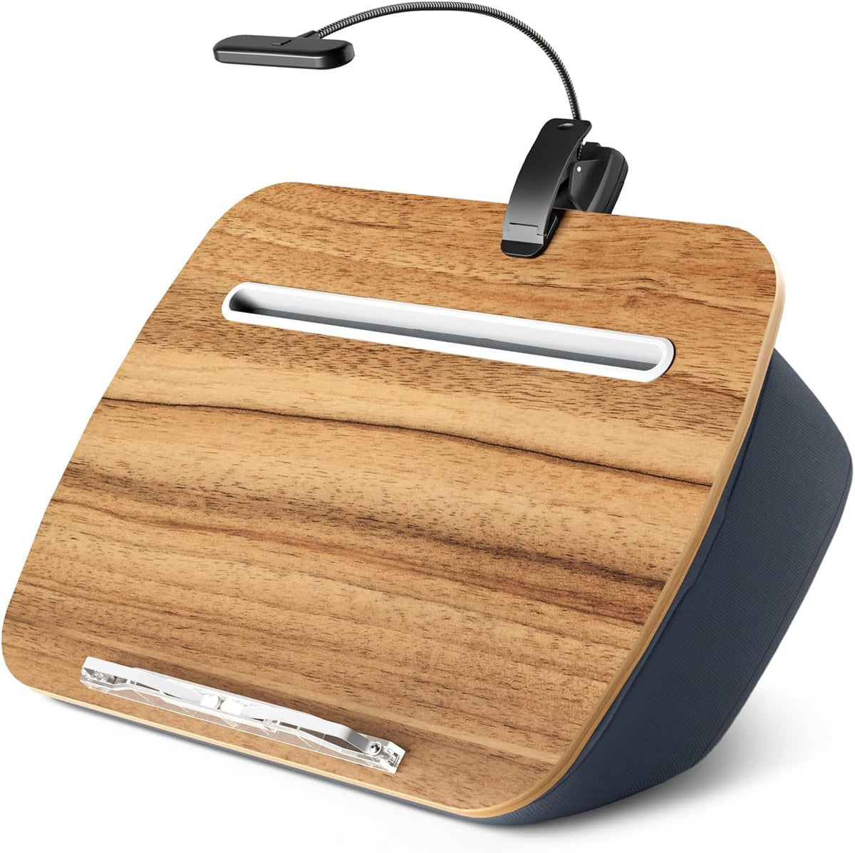 Reading Book Pillow Stand with 3-Color Adjustable Light