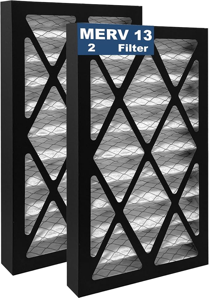 2 Pack 5-Micron Outer Air Filter Replacement Compatible
