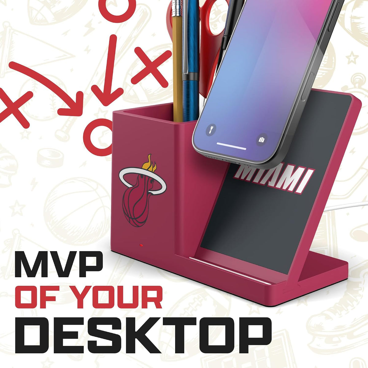 ‎SOAR Wireless Charger and Desktop Organizer
