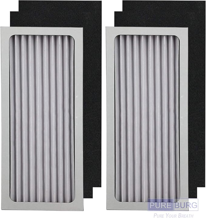 PUREBURG 990051000 Replacement True HEPA Filter Set Compatible