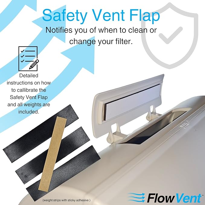 Indoor Dryer Vent Kit | Dual Filter Lint Trap