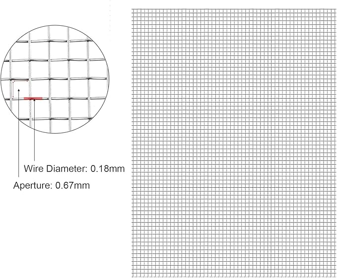 Stainless Steel Woven Wire Mesh, 304 Stainless Steel Woven Wire 30 Mesh Fine