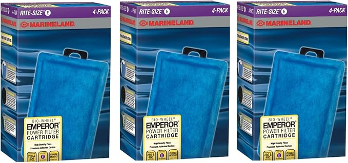 Marineland Rite-Size Cartridge E -12 Total Cartridges