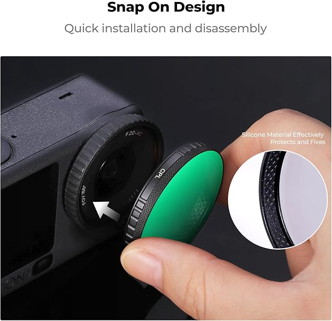 K&F CONCEPT Snap On ND Filter Kit Compatible