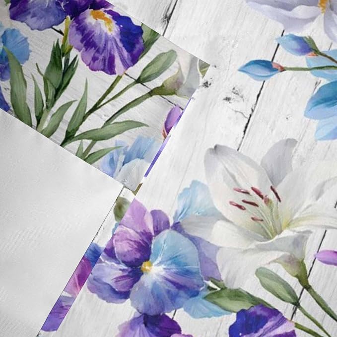 Spring Flowers Curtain Valances