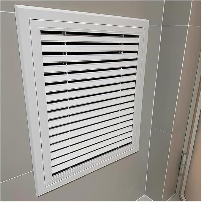 Drywall Access Panel with Aluminum Air Vent Cover, Removable Filter