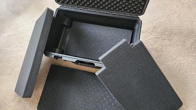 MEIJIA Premium Waterproof Hard Compact Rolling Camera Case