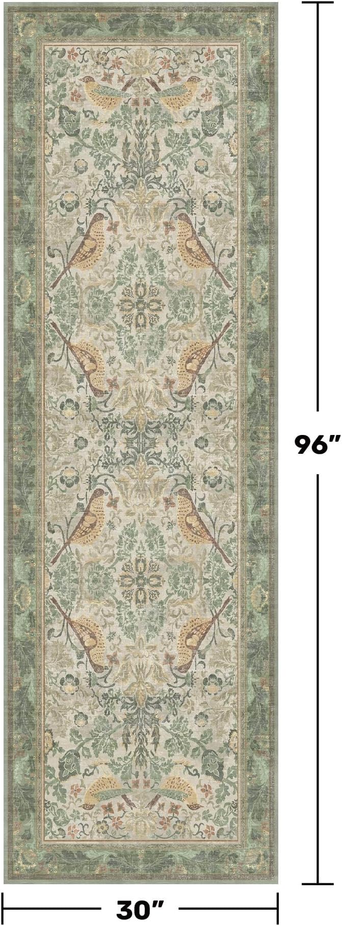 Hazo Haus 2'6"x8' Long Hallway Runner Rug