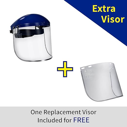 Blue Eagle Full Face Impact Resistant Safety Faceshield | Clear |