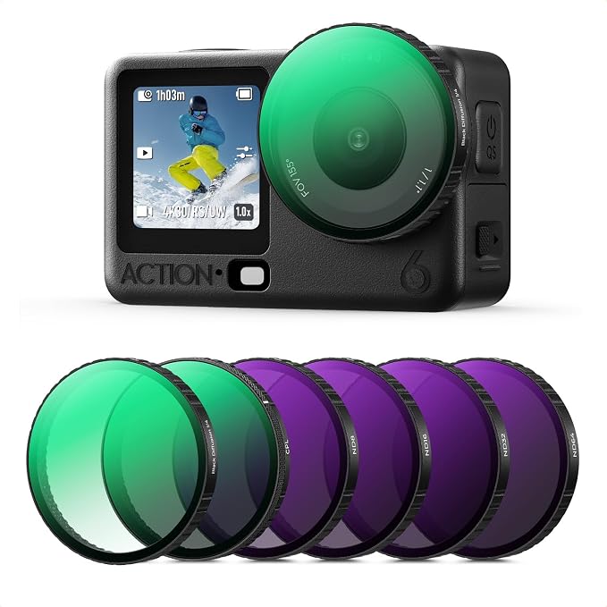 K&F CONCEPT Snap On CPL ND Effect Filter Kit Compatible