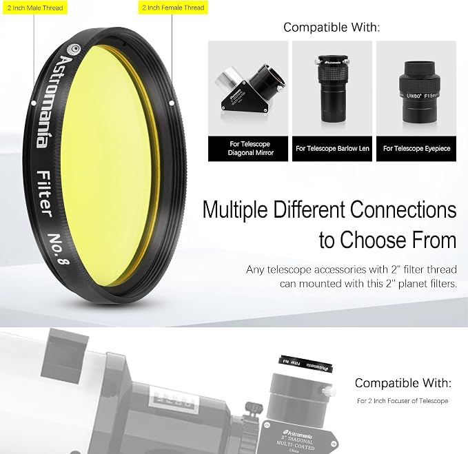Astromania Telescope Filter, Planetary Filter