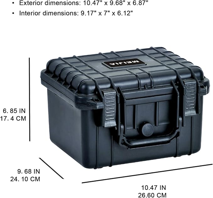 MEIJIA Portable All Weather Waterproof Camera Case