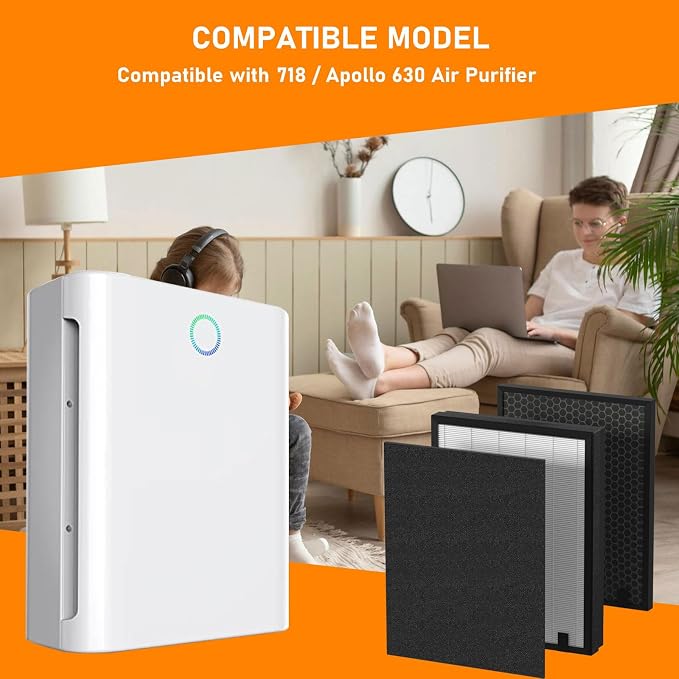 S630/630/718 HEPA Filter Replacement Compatible