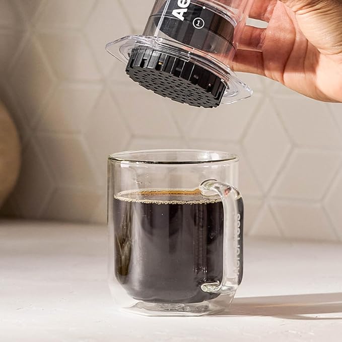 AeroPress Coffee Maker White Paper Micro-Filters, Compostable Coffee Filters
