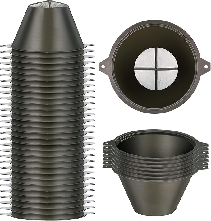 30 Pcs Paint Filter 100 mm Plastic Paint Strainer