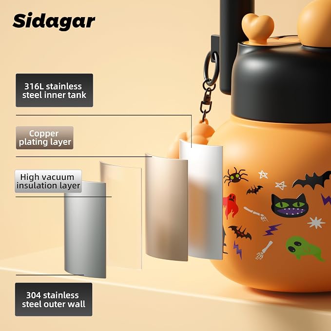 22 oz Tote Insulated Water Bottle