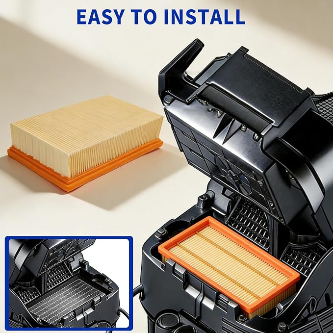 VF100 Flat Pleated Paper Filter Replacement