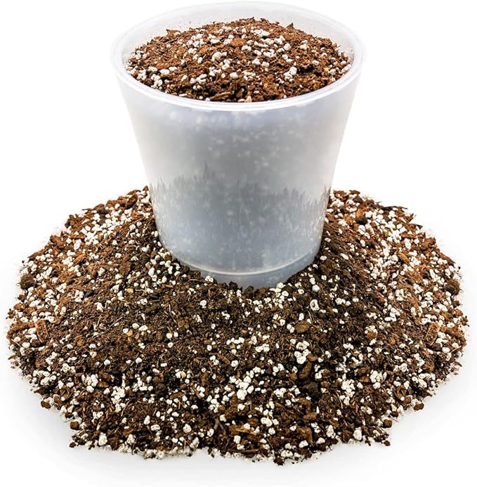 Gardenera House Plant and Tropical Plant Potting Soil - Re-Potting Soil for All Types of Indoor House Plants - 5 Quart Bag