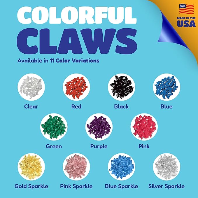 Soft Claws for Cats - CLS (Cleat Lock System), Size Small, Color Green