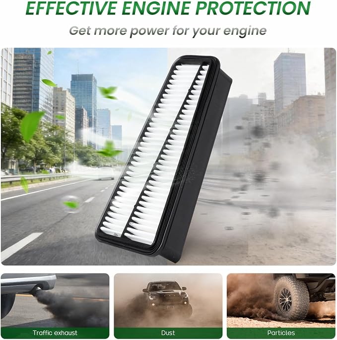 Cabin and Engine Air Filter Fits